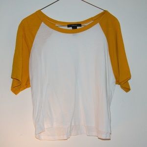 Crop Top Baseball Tee